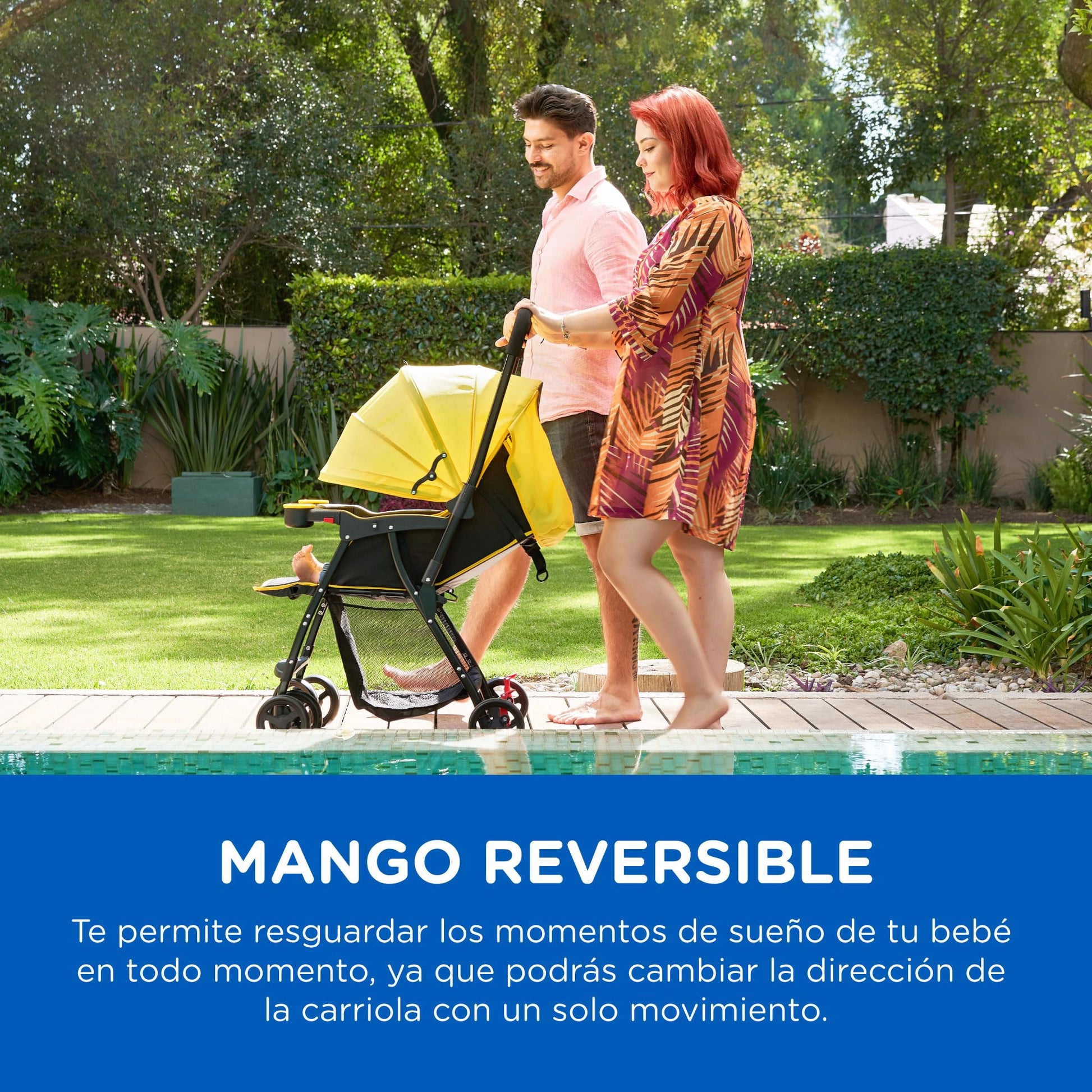 Infanti | Carriola para Bebe Swivel Negro | Carreola de Viaje - Carriola de Viaje Plegable - Carrito para Bebe con Mango Reversible | Cosas para Bebes 6 Meses a 15kg | Incluye 2 Portavasos