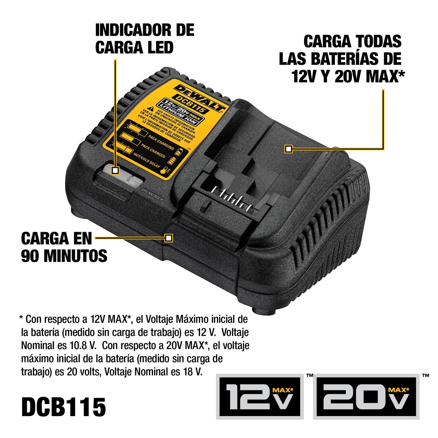 DEWALT Taladro Atornillador 1/2" (13mm), 20V máx, Incluye 2 Baterías y Cargador, DCD791D2