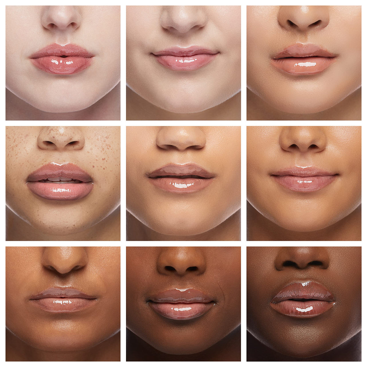 FirstFly - Juego de 6 lápices labiales con flores de cristal, larga duración, nutritivo bálsamo labial hidratante de labios, color negro