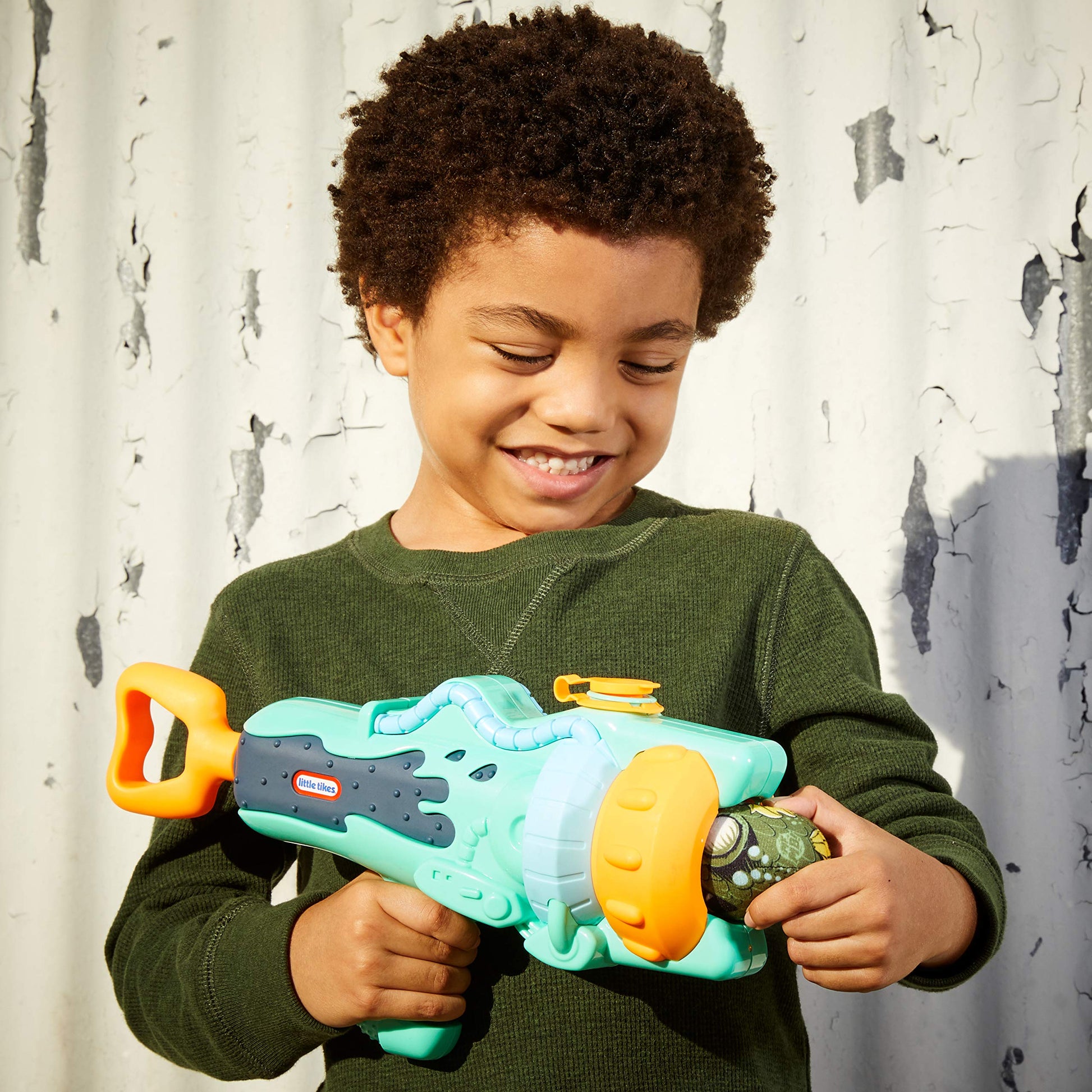 Little Tikes My First Mighty Blasters - Spray Blaster - Pistola con 3 Power Pods, para divertirse en interiores o exteriores. Juguete para niños a partir de 3 años.