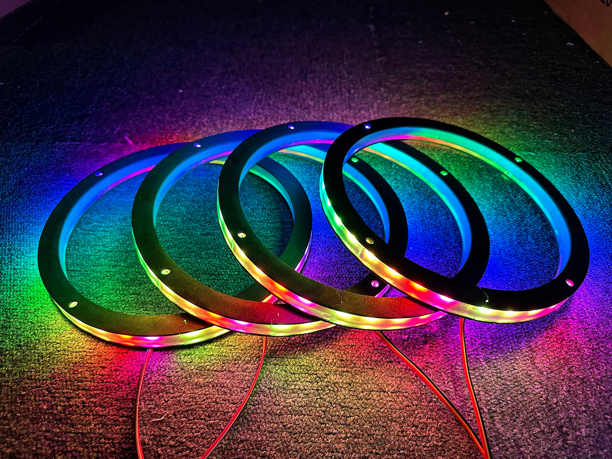 Anillos de Luz LED Sando Tech Persecución de Color de Sueño para Coche y Barco