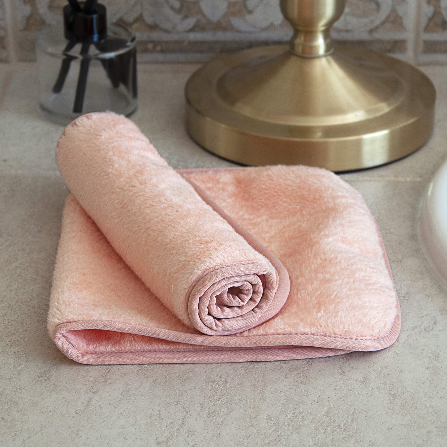 Eurow - Paños reutilizables para quitar el maquillaje, toallas faciales de microfibra suave para todo tipo de piel, libres de químicos, protectores, lavables a máquina, limpieza facial suave y eficaz