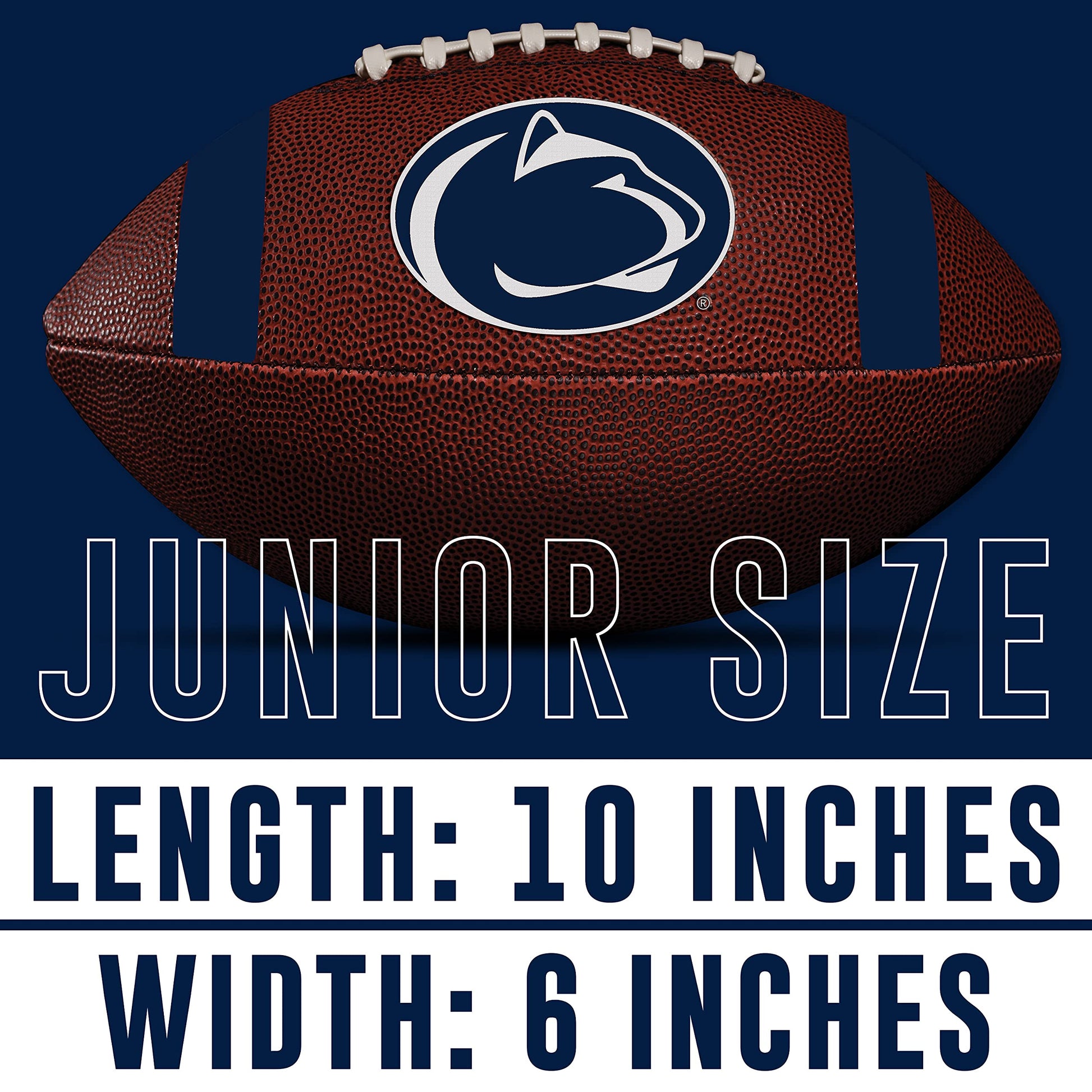 Franklin Sports Penn State Nittany Lions - Fútbol Juvenil para niños, NCAA - Fútbol Oficial del Equipo Universitario con Logotipos del Equipo, Talla Junior