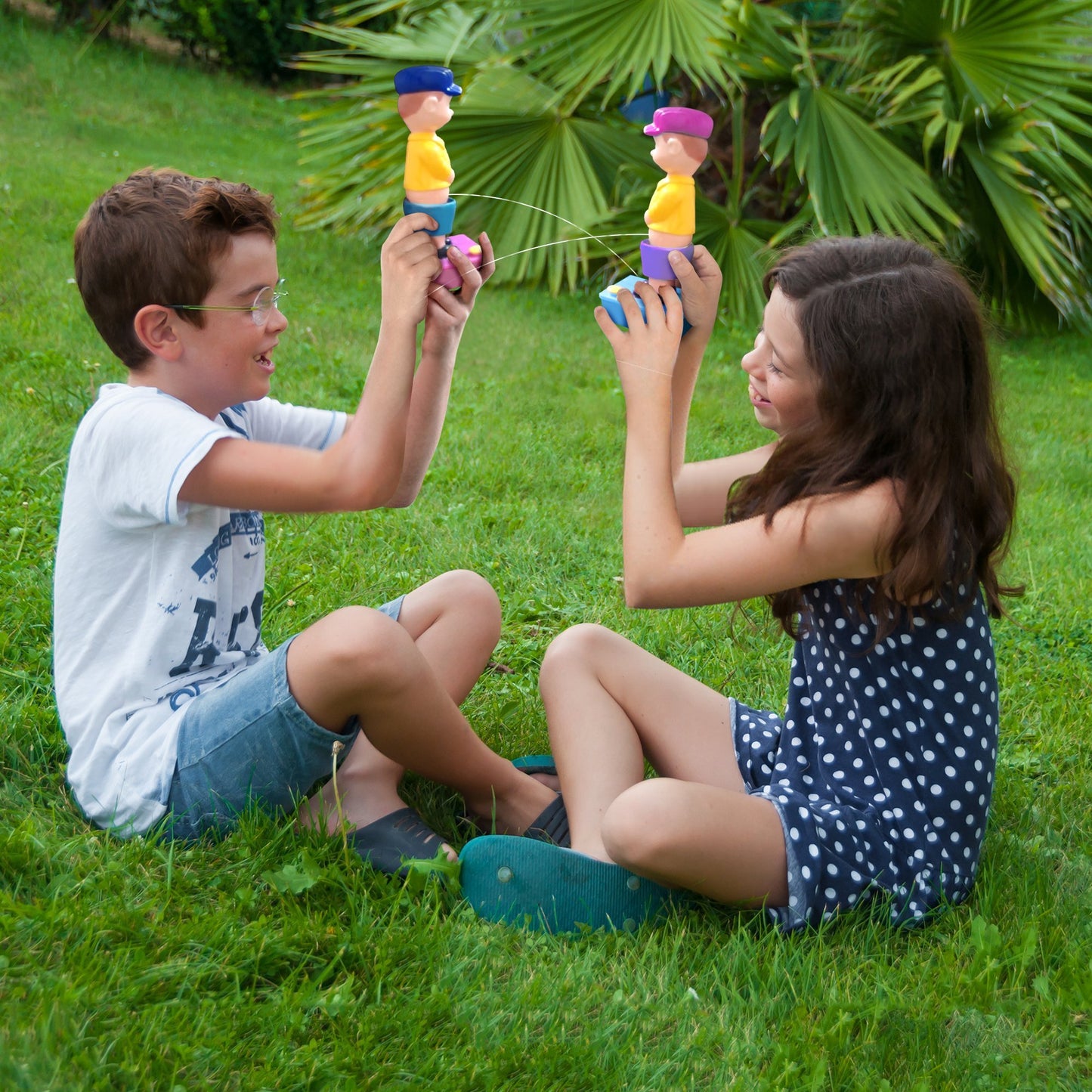 ArtCreativity Squirt Wee Pee Boy Set (Pack of 2) | 7.5" Peeing Boy Squirter Toys | Leak-Free Water Base | Classic Funny Novelty Gag Gift for Men, Women, Kids (Multicolor)