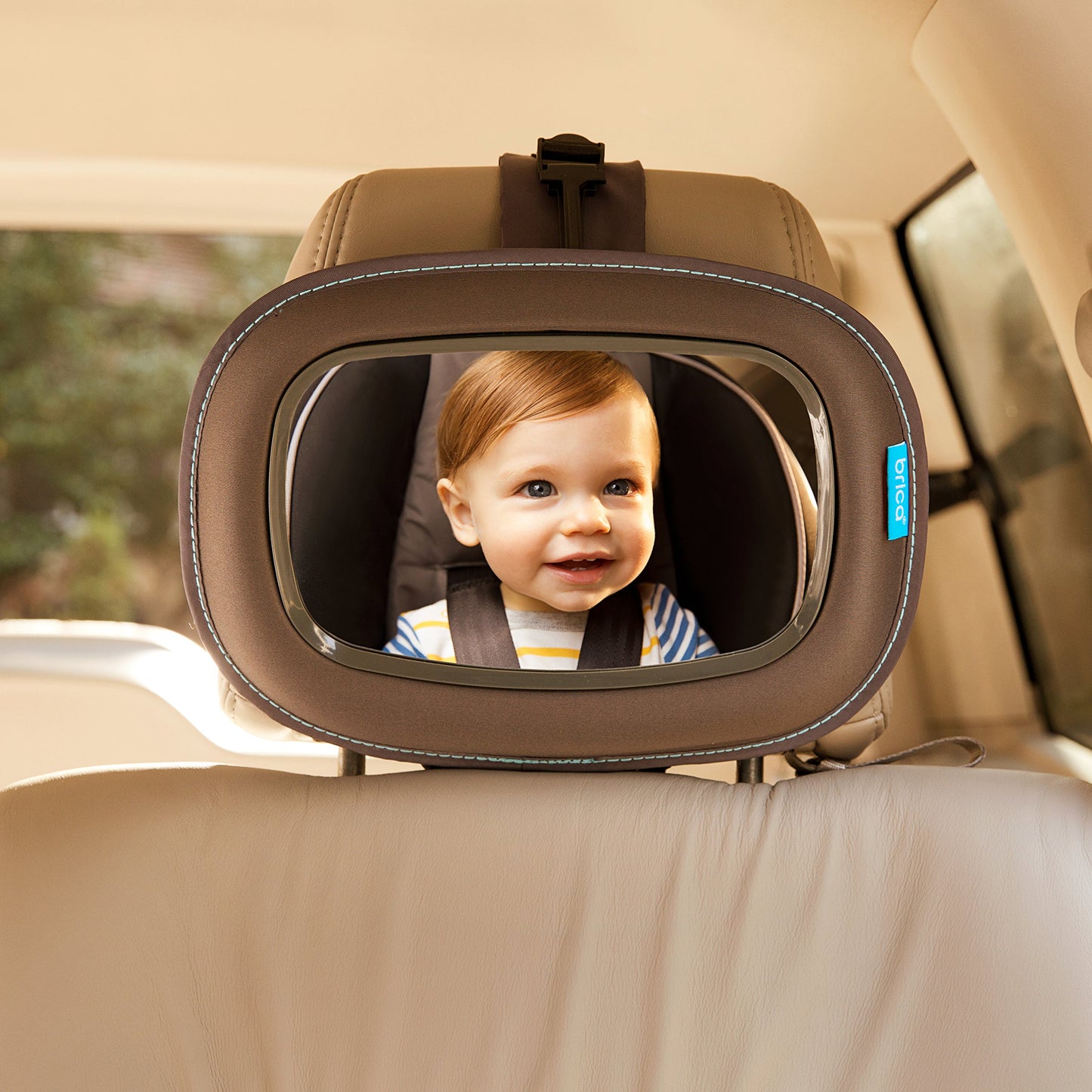 Munchkin Brica Espejo de Carro, Bebé a la Vista para Seguridad en el Auto