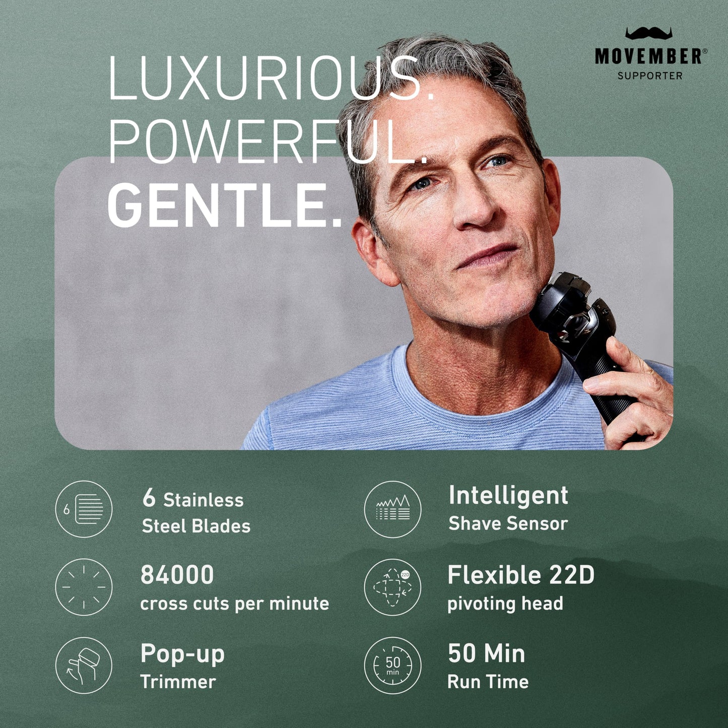 Panasonic Maquinilla de afeitar eléctrica para hombres, afeitadora eléctrica, ARC6 de seis cuchillas con estación de limpieza y carga automática premium, ES-LS9A-K (negro)