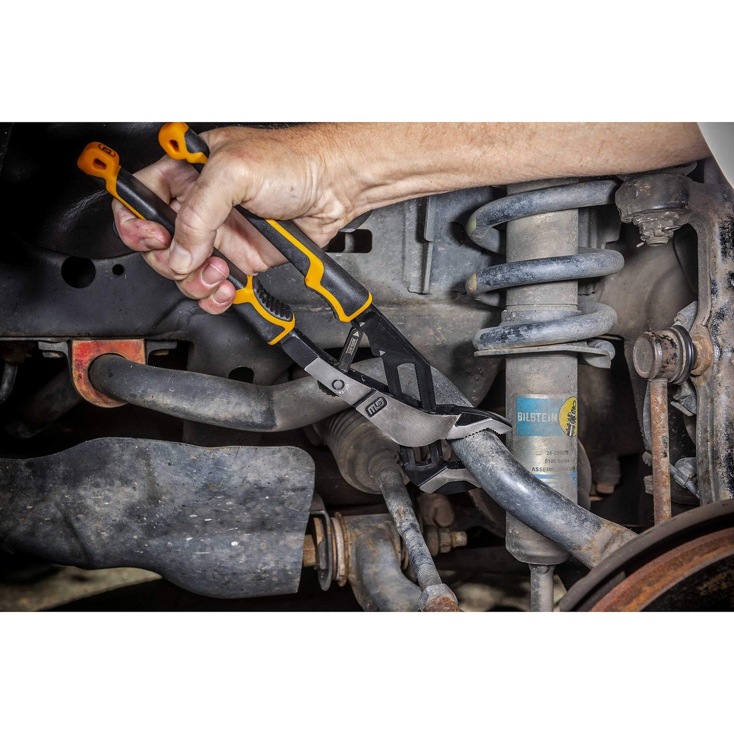 GEARWRENCH 82592C - Alicates de doble material para mordedura automática Pitbull de 10 pulgadas