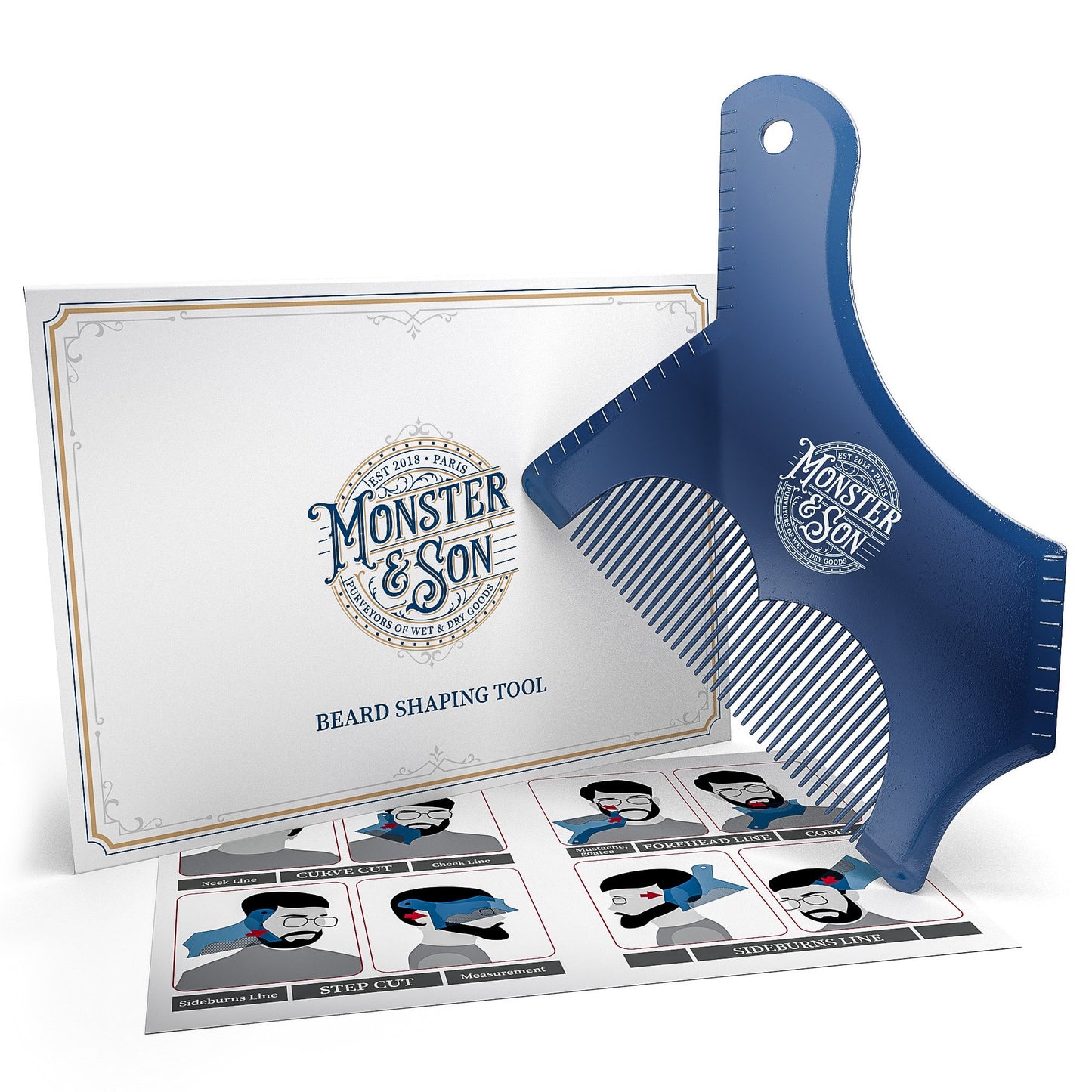 Herramienta de Moldeado para Barba Monster&Son