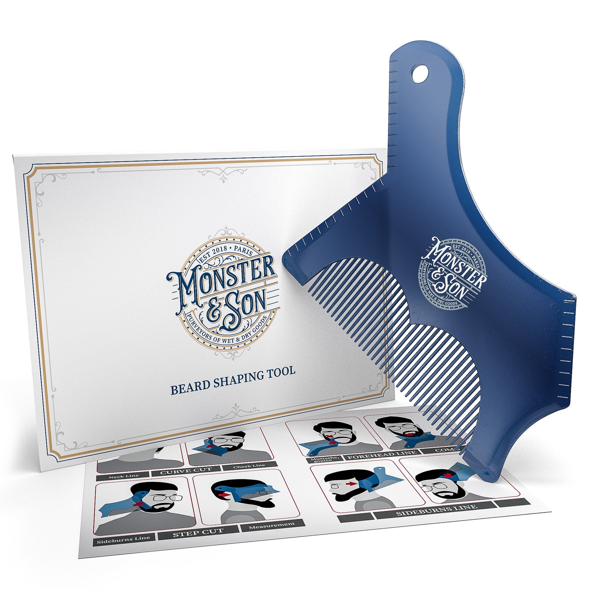 Herramienta de Moldeado para Barba Monster&Son