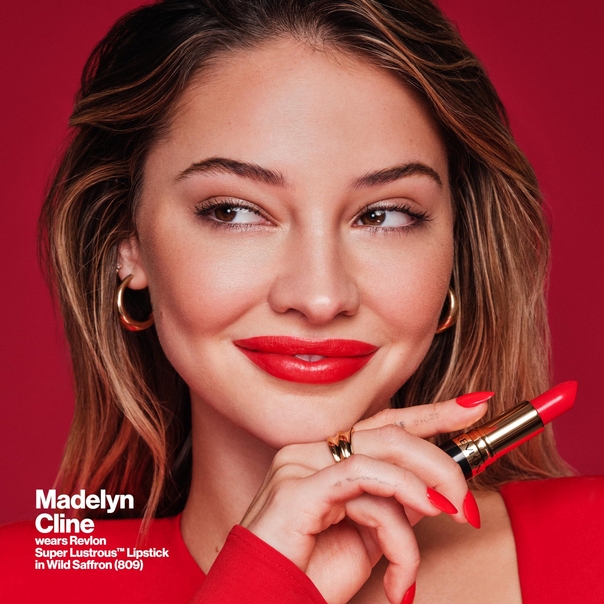 Labial Super Lustrous New Shades tono Electric Melon