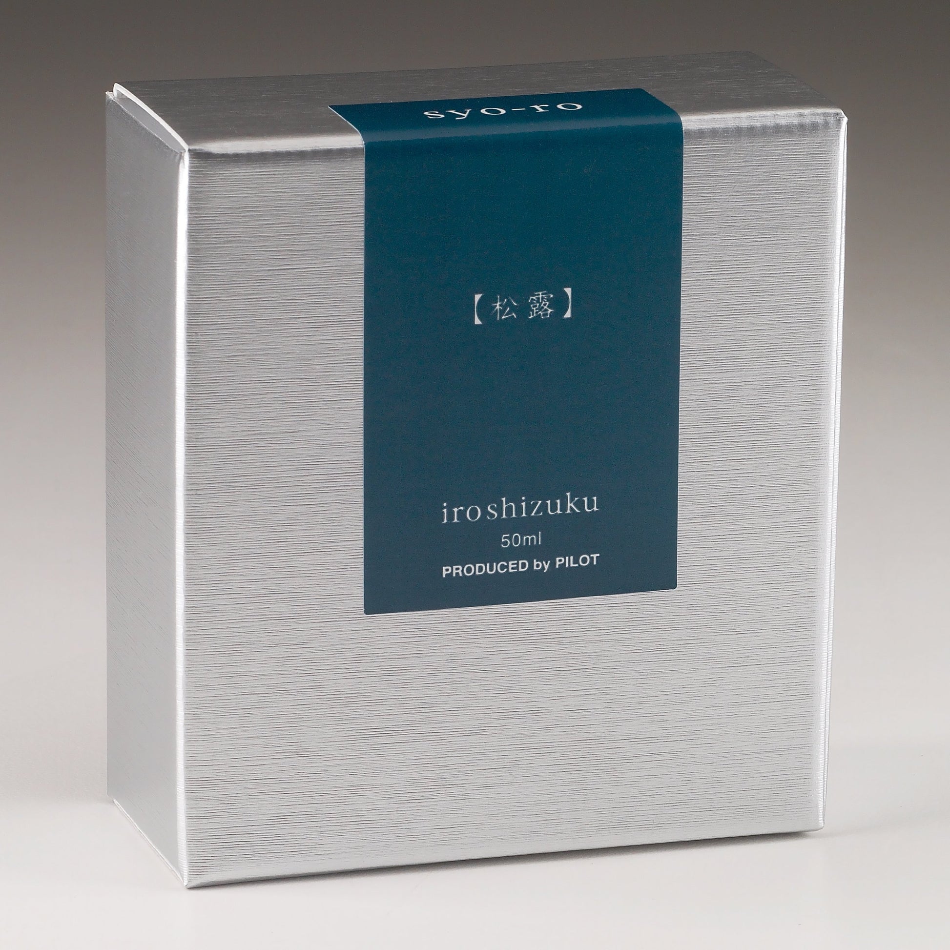 Tinta para Pluma Fuente Pilot Verde Obscuro Iroshizuku Syo-ro Frasco de 50 ml