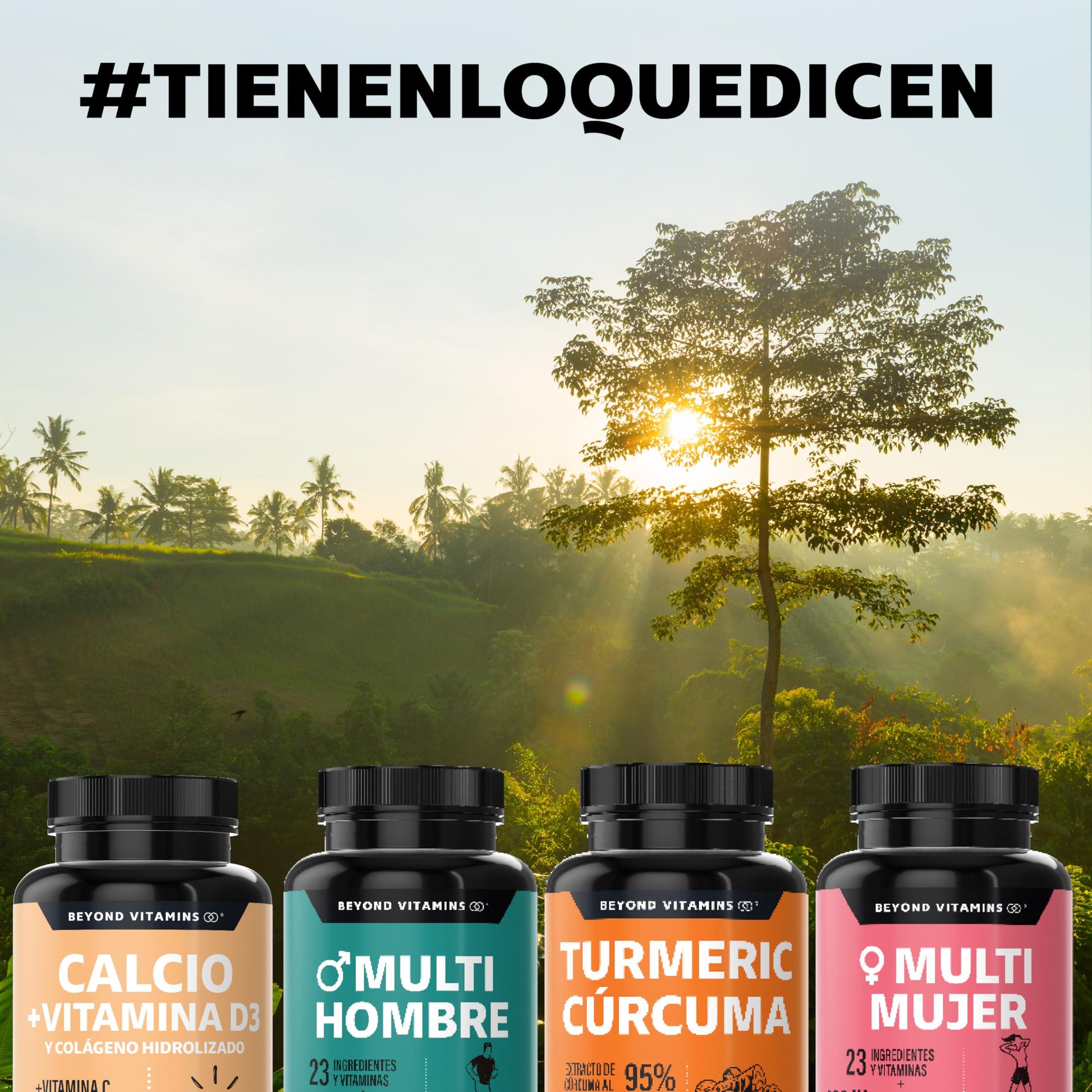 Beyond Vitamins | Calcio 1000 + Vitamina D3 | Potenciado con Colágeno Hidrolizado y Vitamina C | Caltrato 1000mg con Cápsula Vegana para todas las dietas (180 cápsulas)