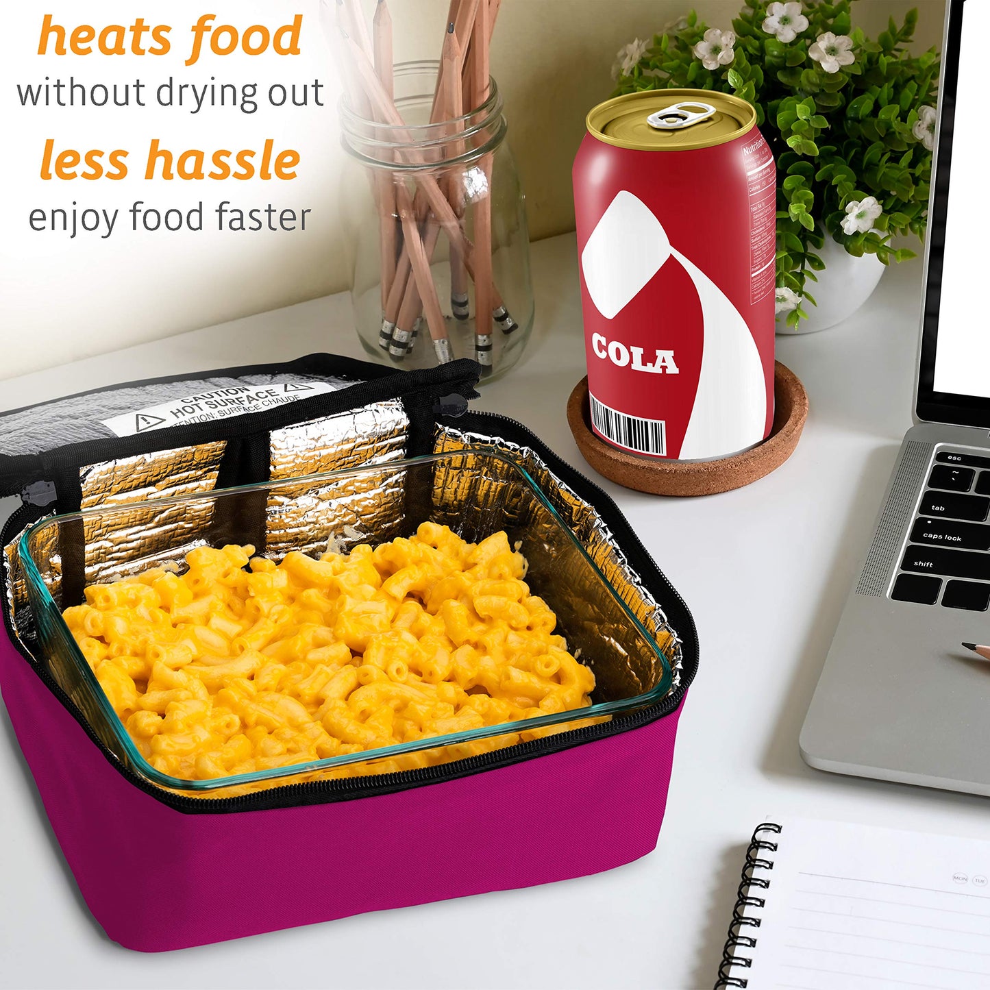 HotLogic Mini horno portátil (rosa)