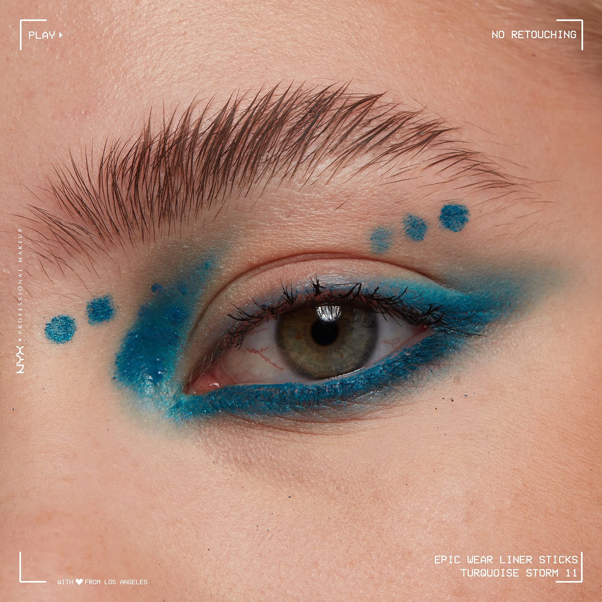 NYX Professional Makeup, Epic Wear, Delineador de ojos en lápiz, Turquoise ST