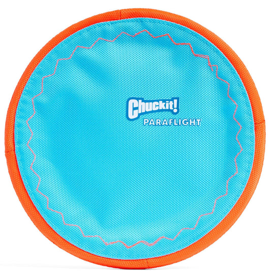 Chuckit! Juguete para perro Paraflight, Azul/Naranja, Large