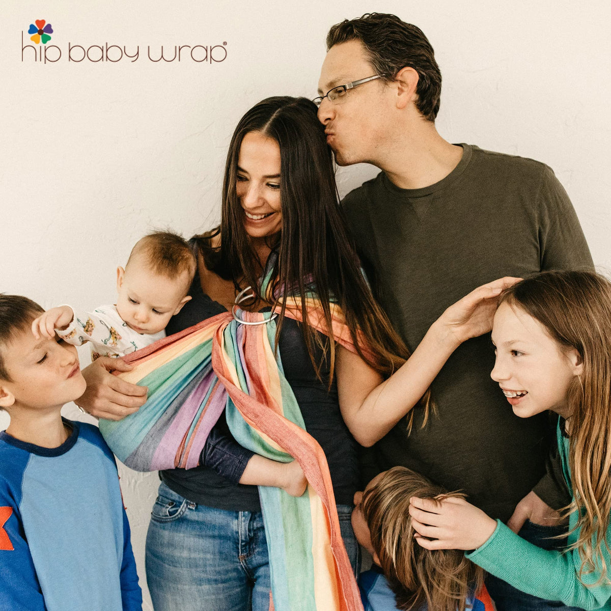 Envoltura de cadera para bebé – Portabebés para recién nacidos y niños pequeños – Envoltura de bebé de algodón suave para una cómoda ropa de bebé – Ideal para regalos de lactancia y ducha de bebé