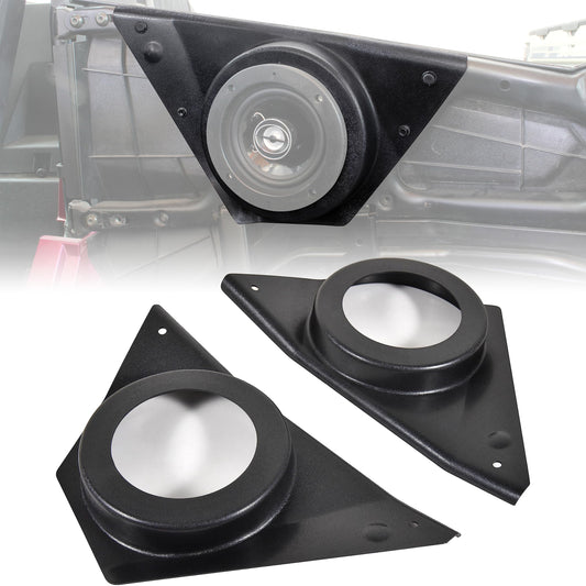 SAUTVS - Altavoces para puerta frontal de 6.5 pulgadas para RZR XP 1000 S 900 ACE 570 900 2014-2023, impermeable, a prueba de polvo, para puerta frontal de 6.5 pulgadas, paneles de accesorios (un par)