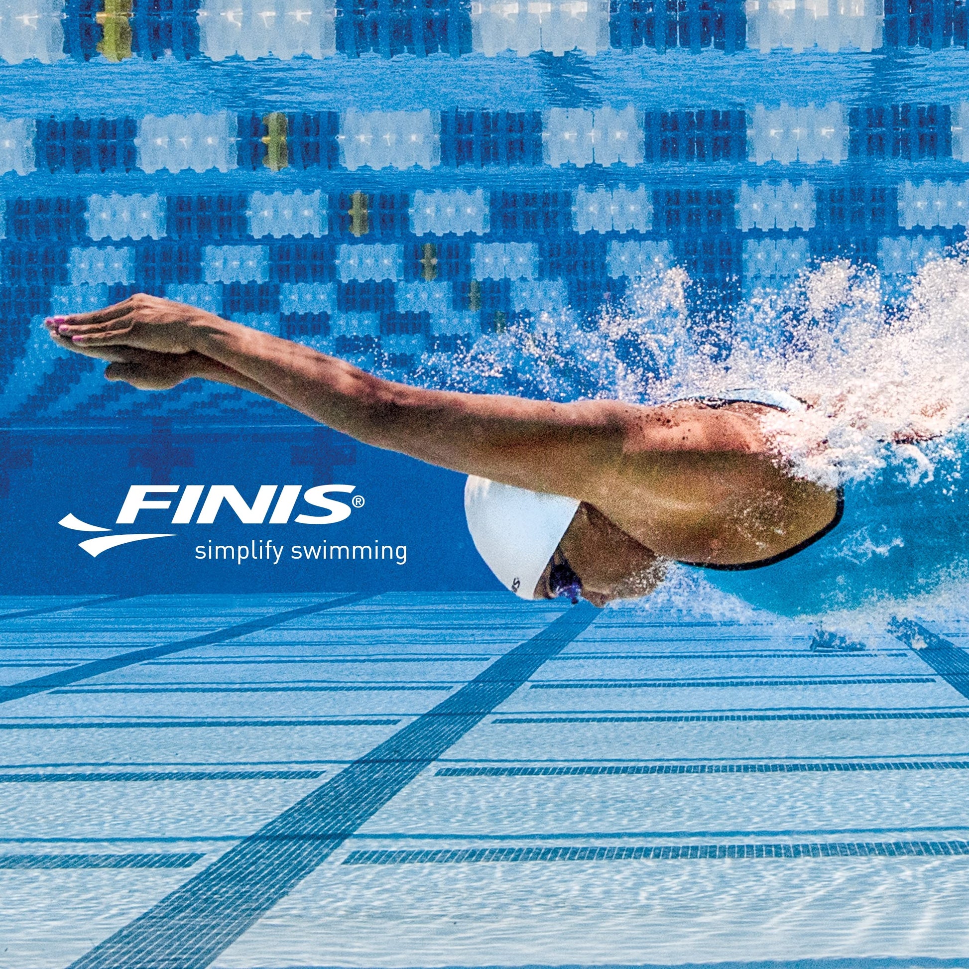 Finis ISO - Pala de Entrenamiento para natación, Color Negro y Dorado, Grande