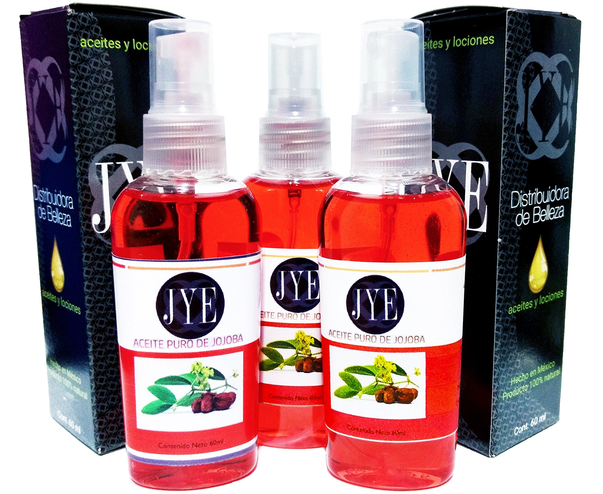 JYE Aceite de Jojoba Natural, Contenido 60 ML