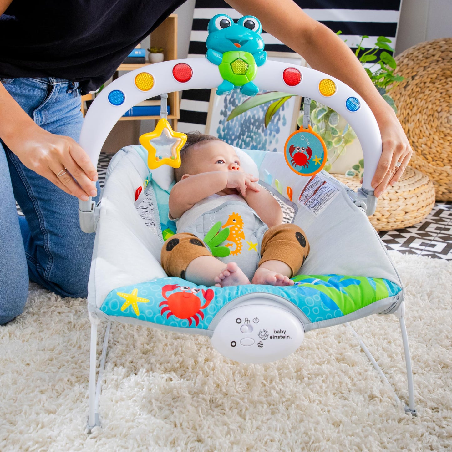 Baby Einstein Silla Mecedora Musical Plegable para Bebés