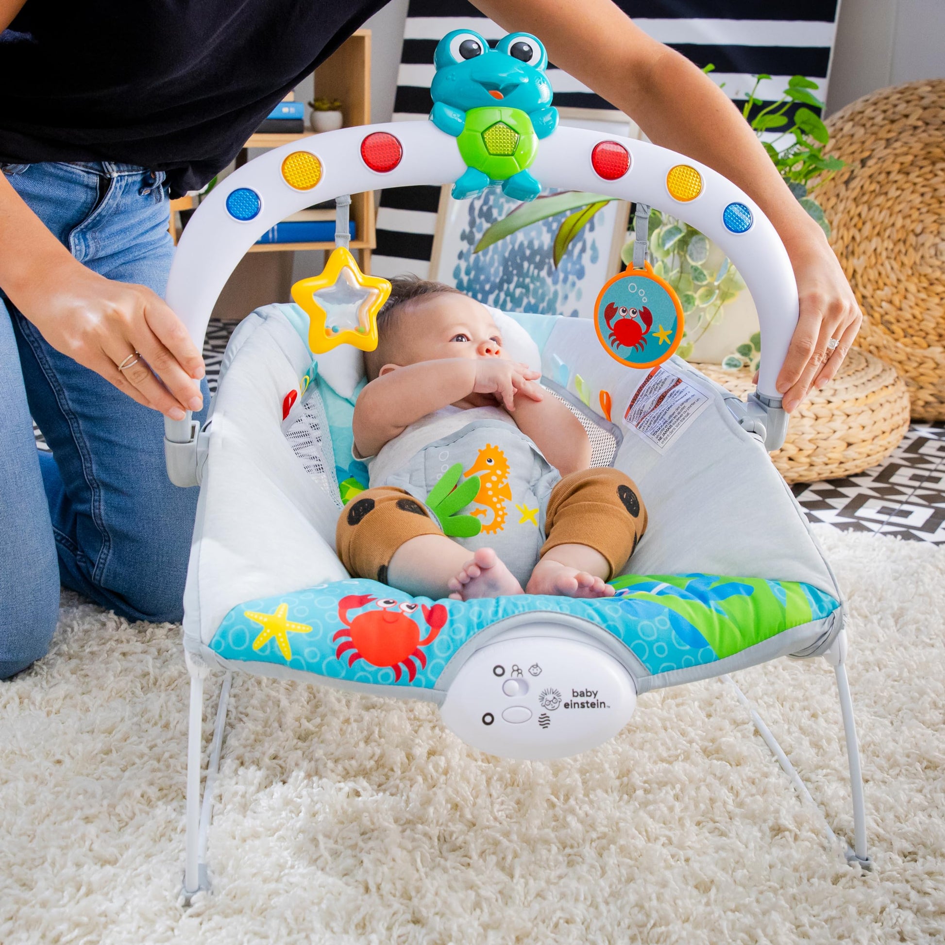 Baby Einstein Silla Mecedora Musical Plegable para Bebés
