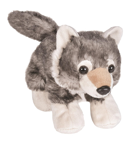 Peluches Mini Wild Republic Lobo Suaves y Blanditos con Relleno Reciclado 18 cm para Bebés