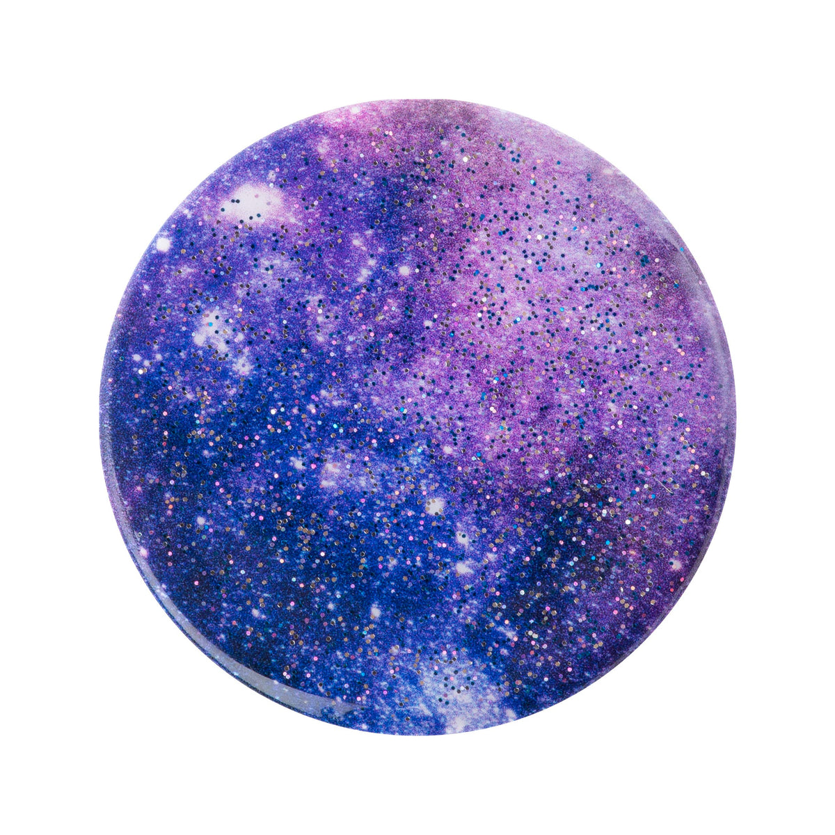 PopGrip Nebulosa con Purpurina PopSockets para Teléfonos y Tabletas con Tapa Intercambiable