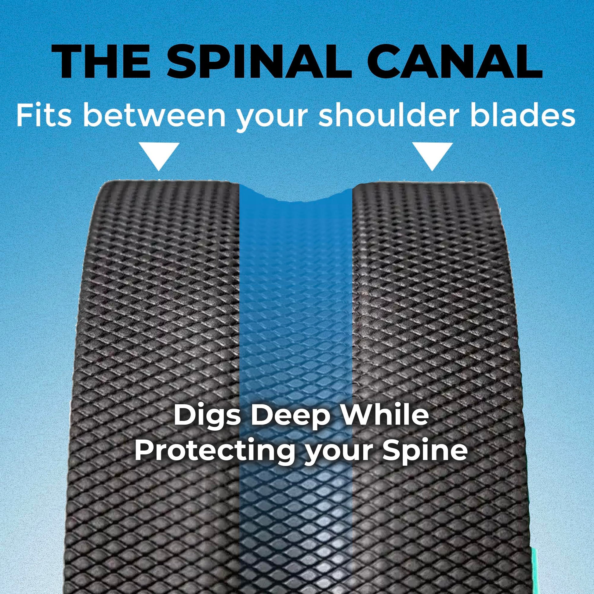 Rodillo de espuma para rueda de chirp, alivio del dolor de espalda y cuello, masaje muscular, terapia de punto de gatillo, herramienta de espuma de alta densidad para terapia física, estiramiento y