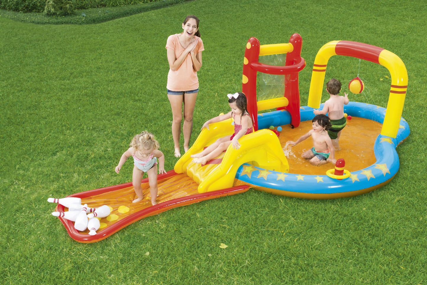 Bestway Centro de Juegos Infantil con Resbaladilla