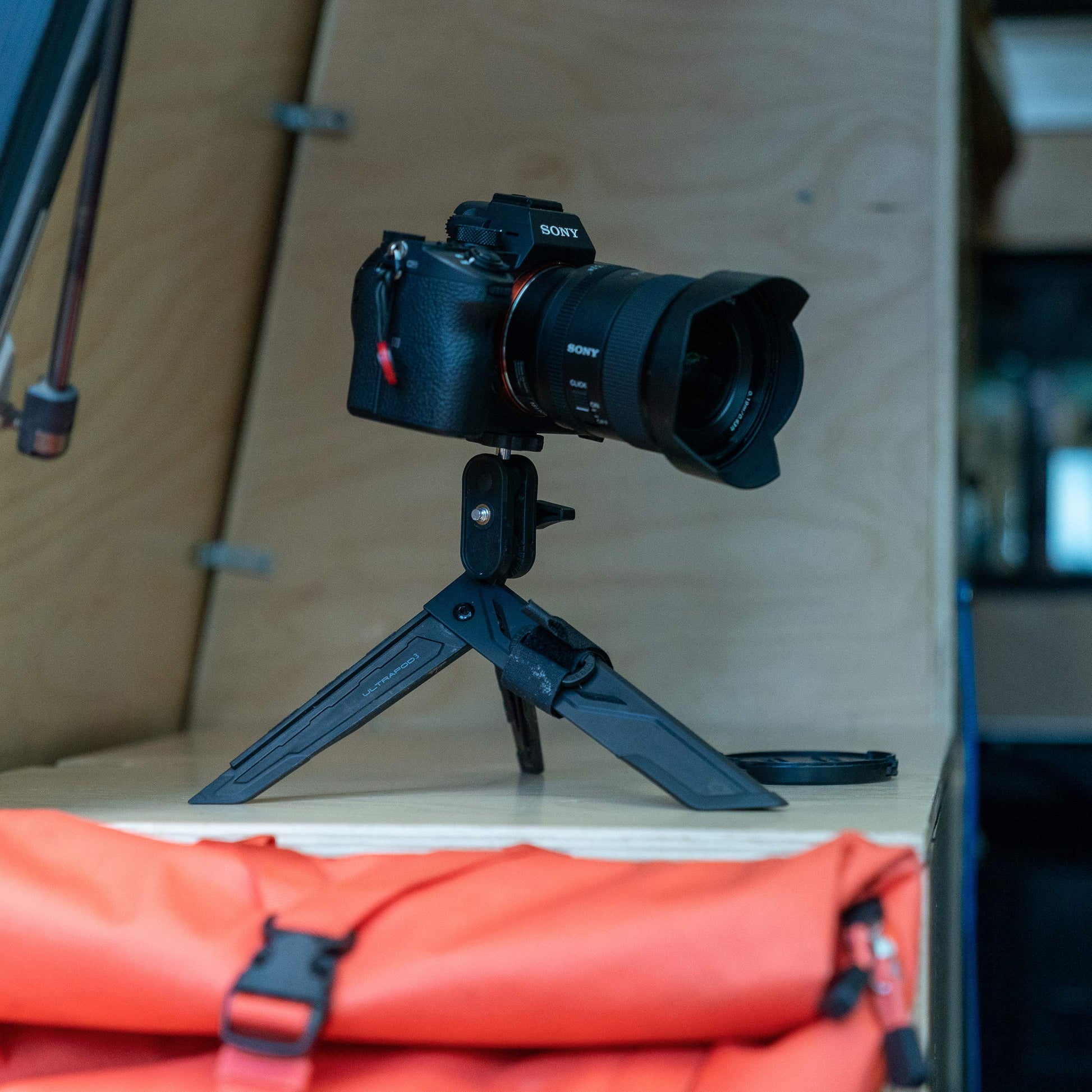 Trípode de Viaje PEDCO Ultrapod 3 Negro Ligero para Cámara y Teléfono