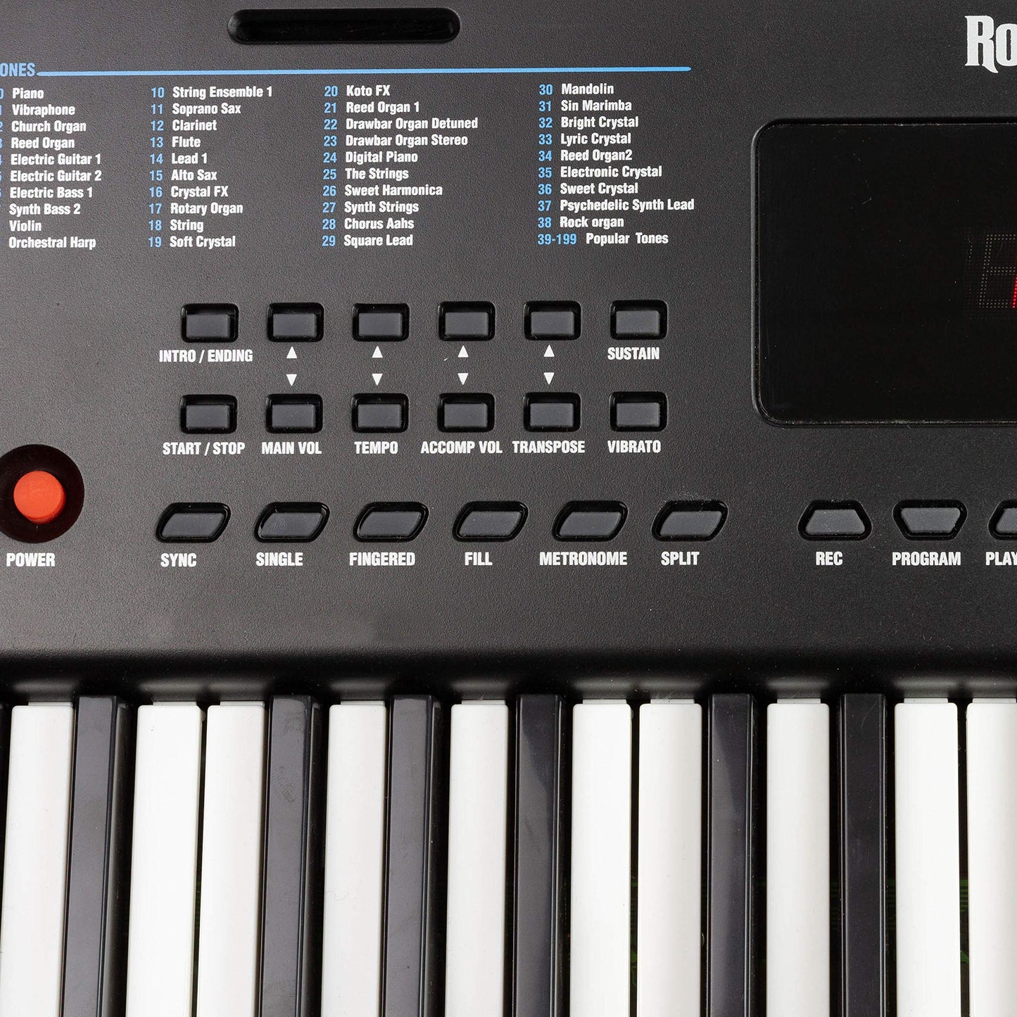 Teclado Portátil RockJam Negro 61 Teclas