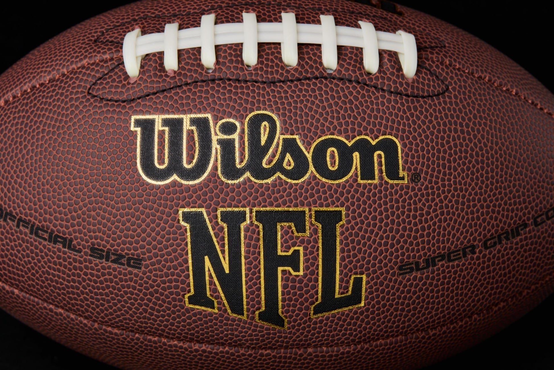 Fútbol Compuesto Wilson NFL Café Tamaño Oficial