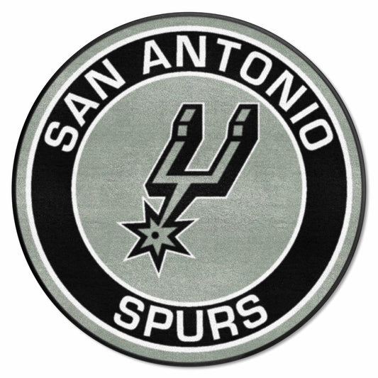 Alfombra Redonda FANMATS San Antonio Spurs 27 Pulgadas