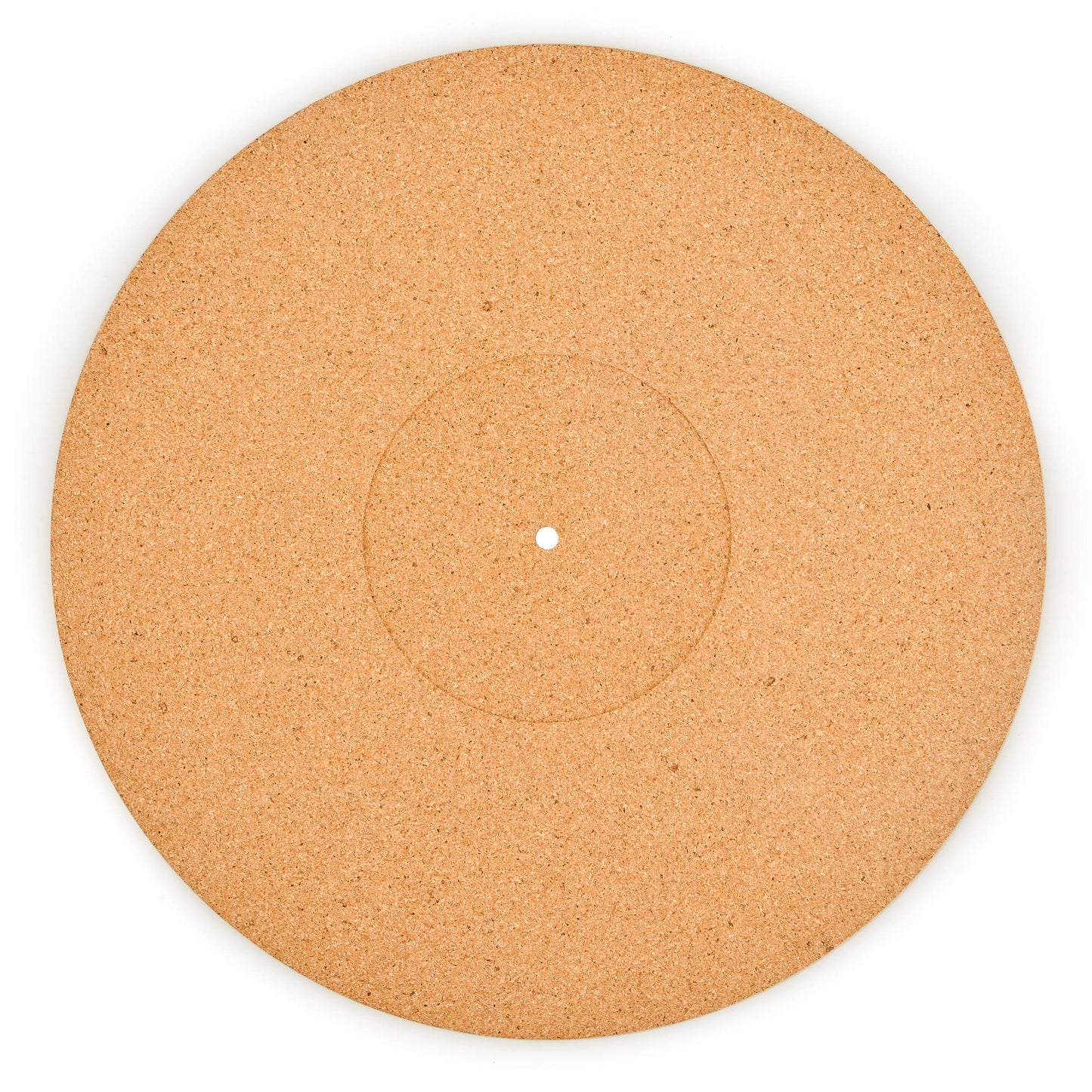 Alfombrilla de corcho para tocadiscos Pro-Spin para reproductores de discos LP de vinilo (3 mm) de alta fidelidad de sonido audiófilo, ayuda a reducir el ruido debido a la estática y el polvo
