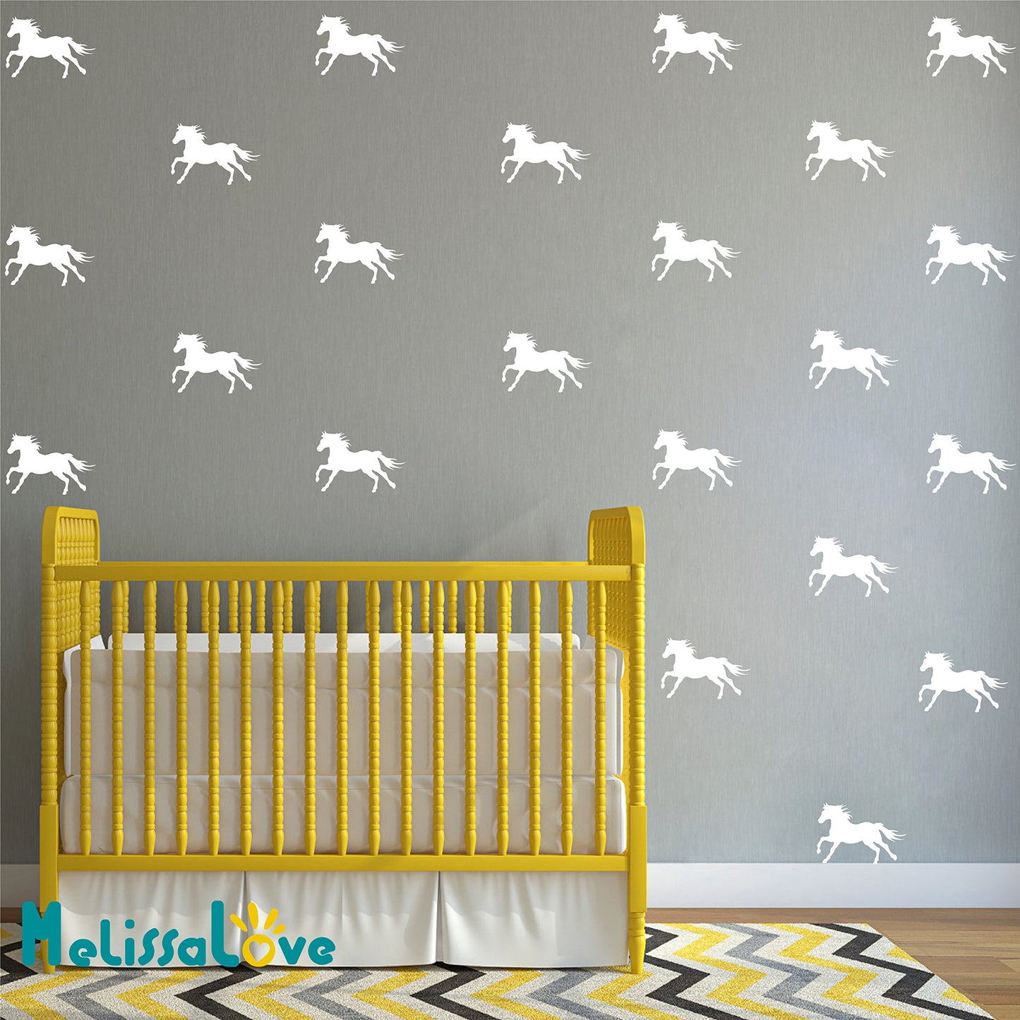 DXLING SA525 - Juego de 32 pegatinas metálicas de pared de vinilo para decoración de habitación de niños, sala de estar, mural extraíble (negro)