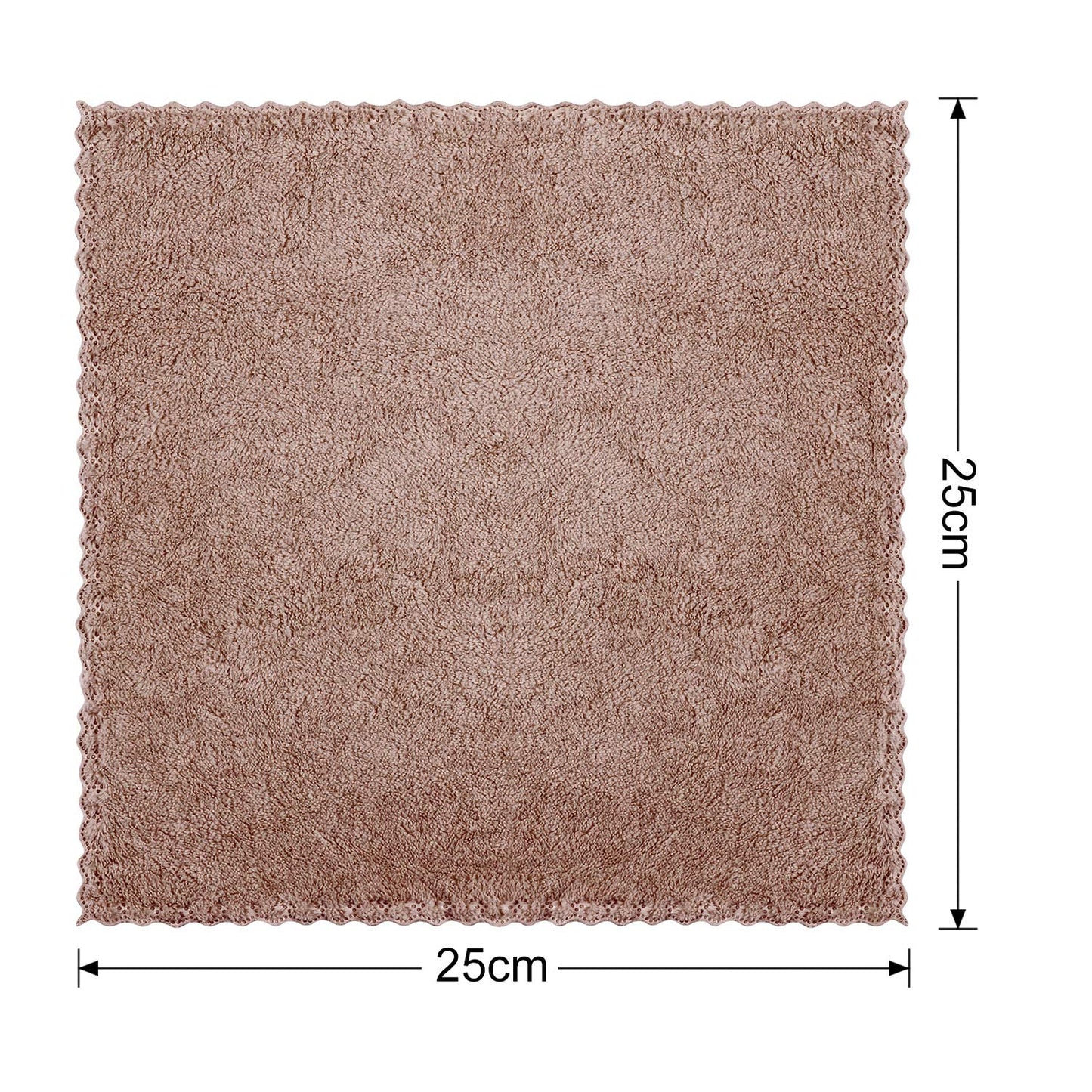 Paños de microfibra para limpieza facial, suave, 12 Pieces, 10 x 10 Inch