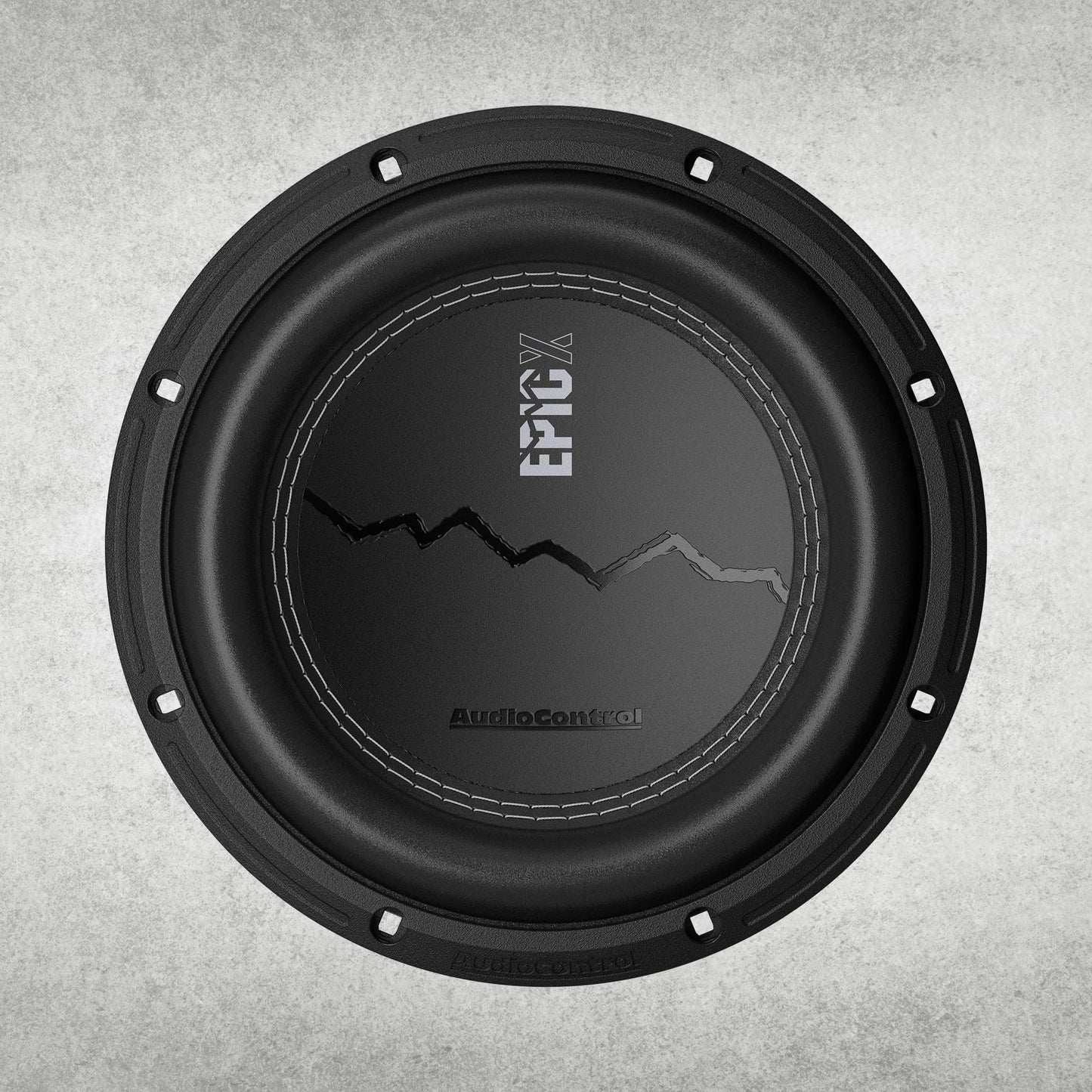 AudioControl EPICX Series - Altavoz de subwoofer para coche de 8 pulgadas, potencia máxima de 600 W (400 W RMS), bocinas de voz dobles de 4 ohmios, sub para sistema de audio de coche