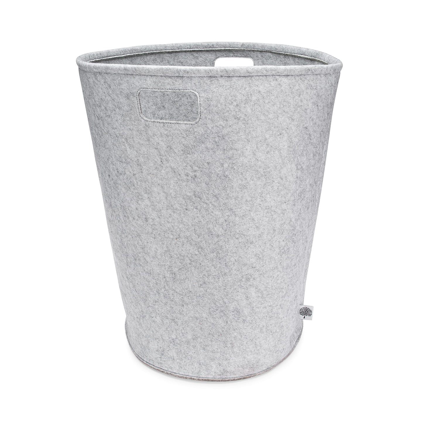 Parker - Cesta de almacenamiento de fieltro para guardería de bebé, color gris