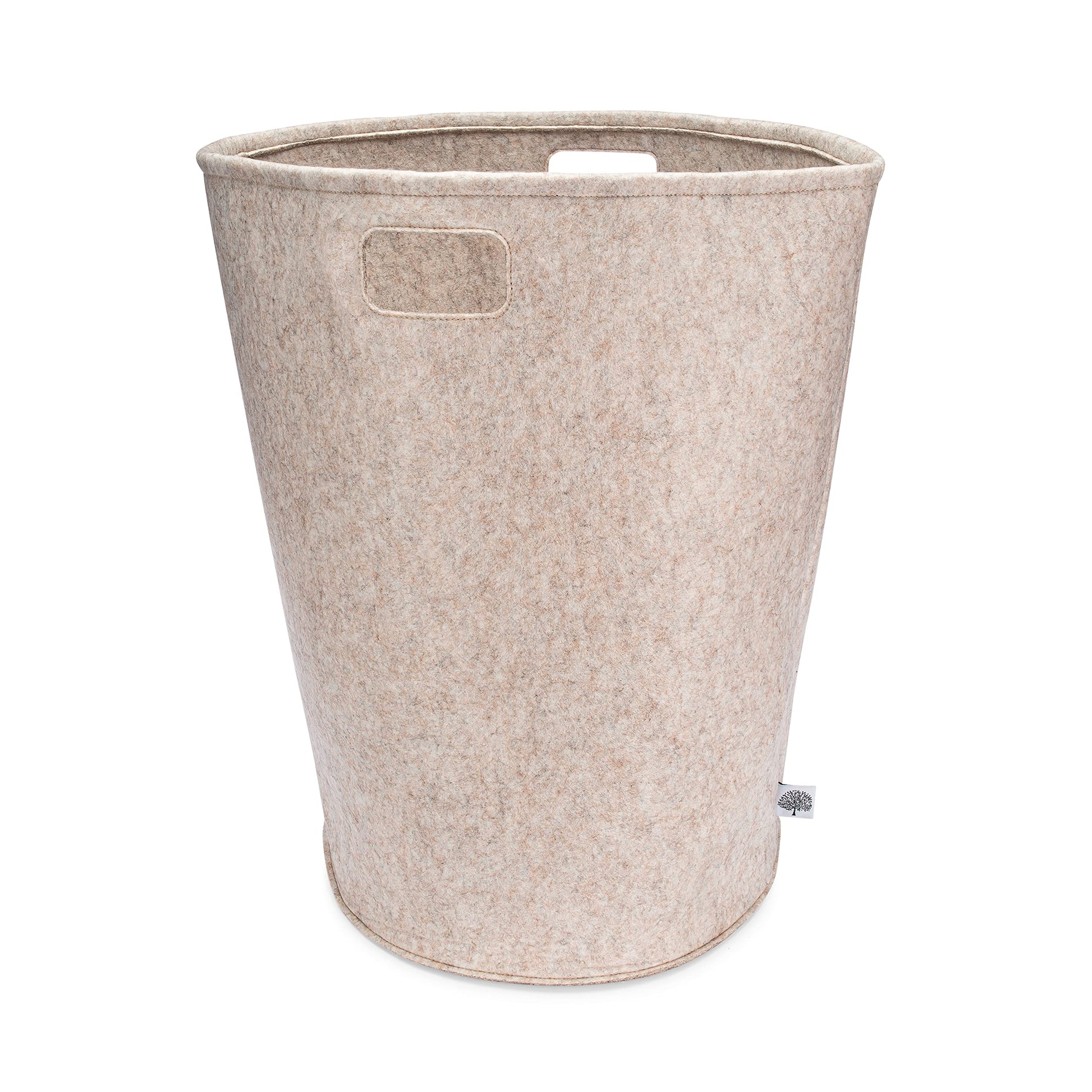 Parker - Cesta de lavandería para bebé, cesta de almacenamiento de fieltro y cesta de bebé para guardería (avena)