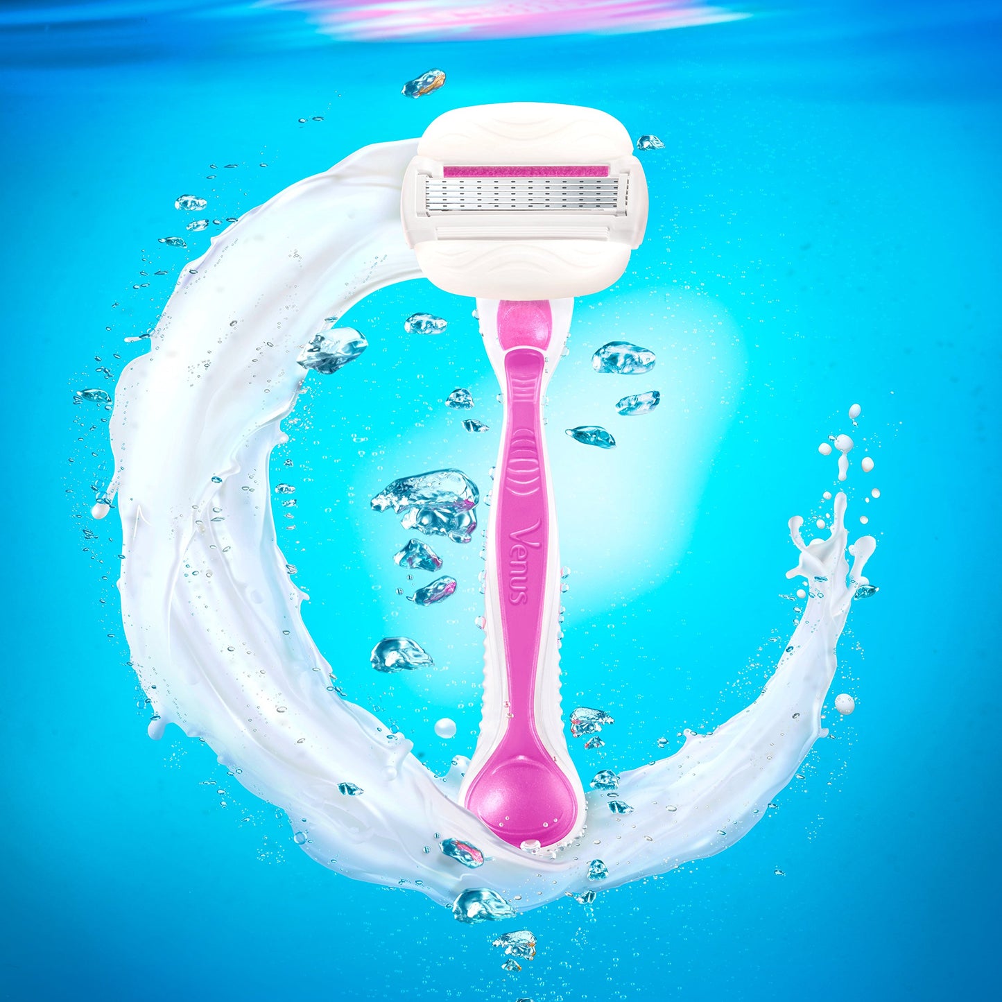 Venus ComfortGlide with Olay Sugarberry Women's Razor Blades - 6 Refills