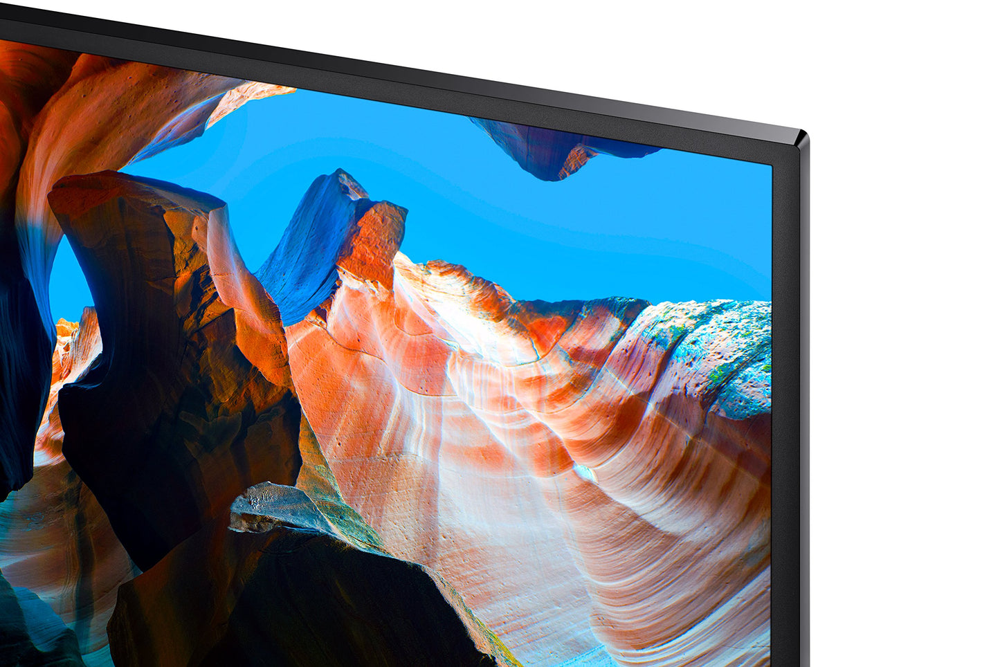 SAMSUNG Monitor UJ59 4K de 32 pulgadas (LU32J590UQNXZA) - UHD, 3840 x 2160p, 60hz, 4ms, monitor dual, monitor de laptop, soporte de monitor/elevador/montaje compatible con AMD FreeSync, juegos, HDMI, DP, negro