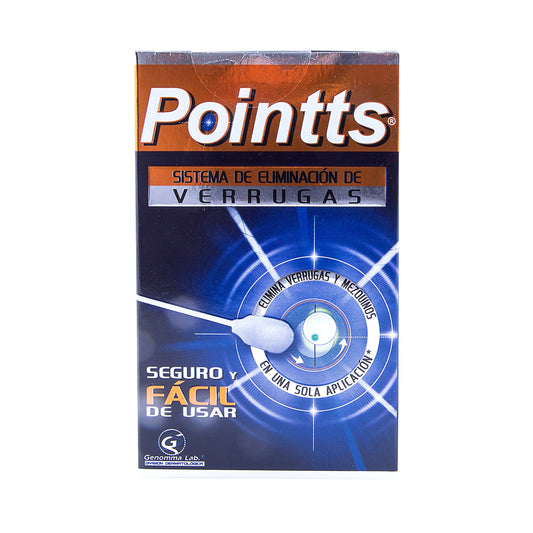 POINTTS Sistema de eliminación de verrugas Spray 80ml.