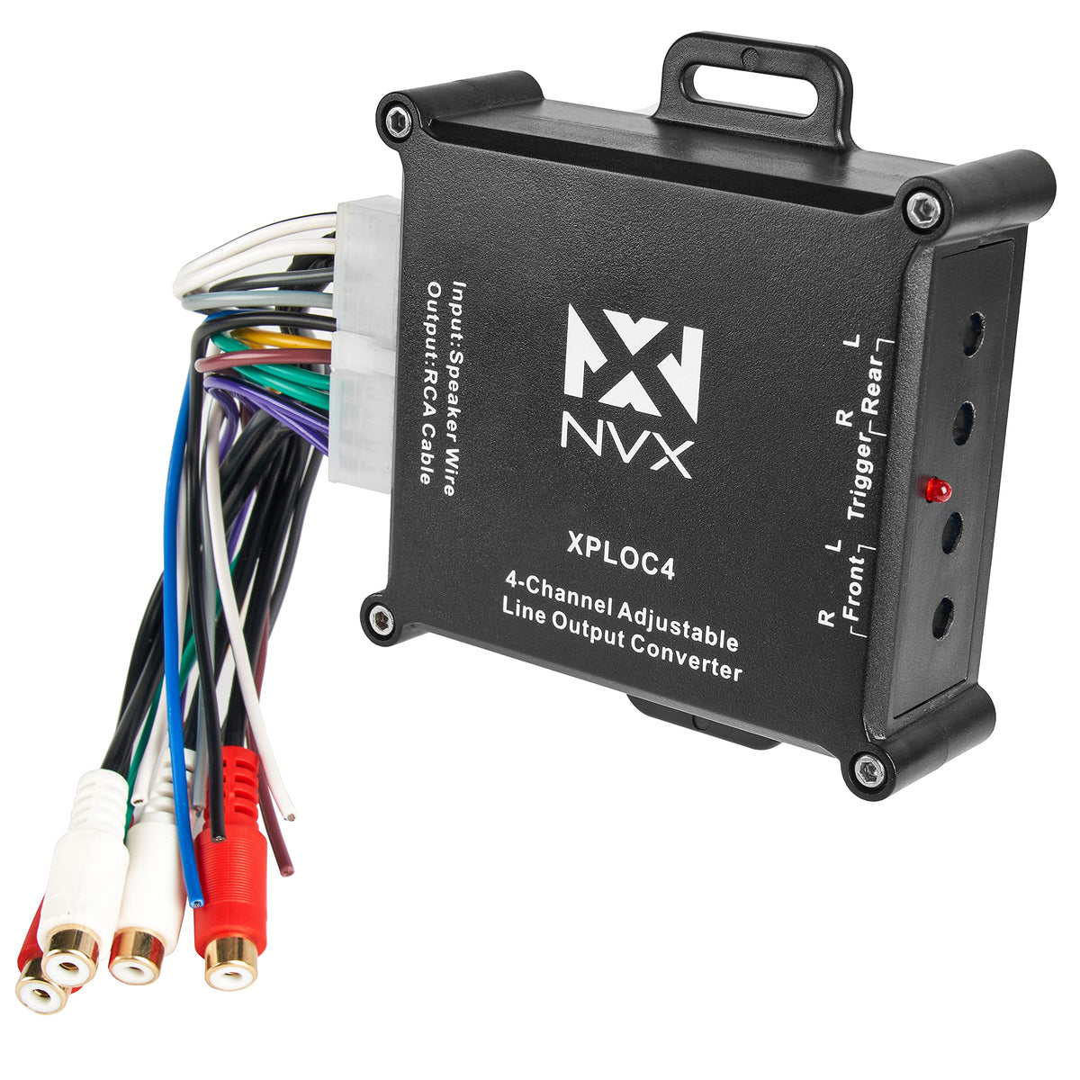Convertidor de Salida de Línea NVX XPLOC4 600W Distorsión Súper Baja Ajustable 4 Canales Premium