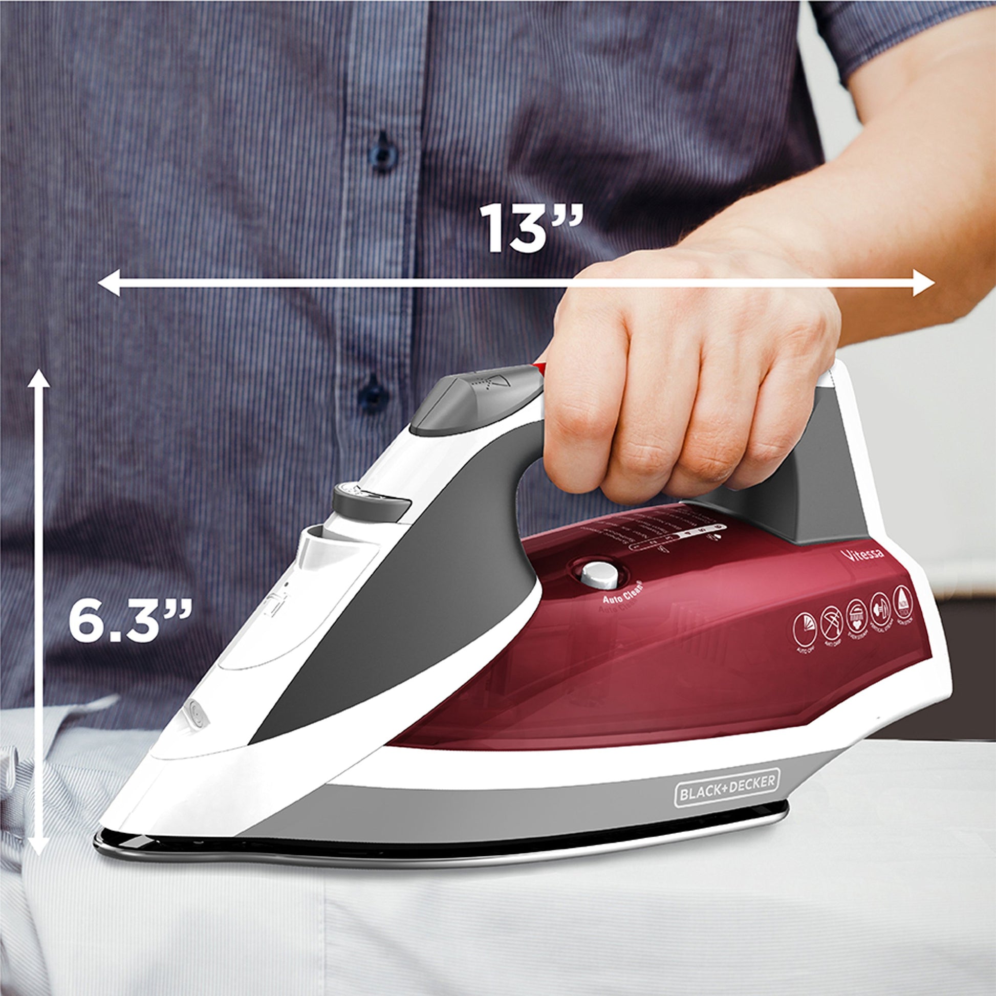 Black+Decker Vitessa Advanced Plancha de Vapor IR2050