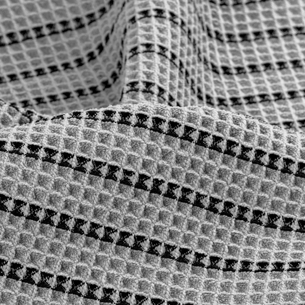 Polyte Toalla Facial de Microfibra Waffle 430 gsm, 33.0x33.0 cm