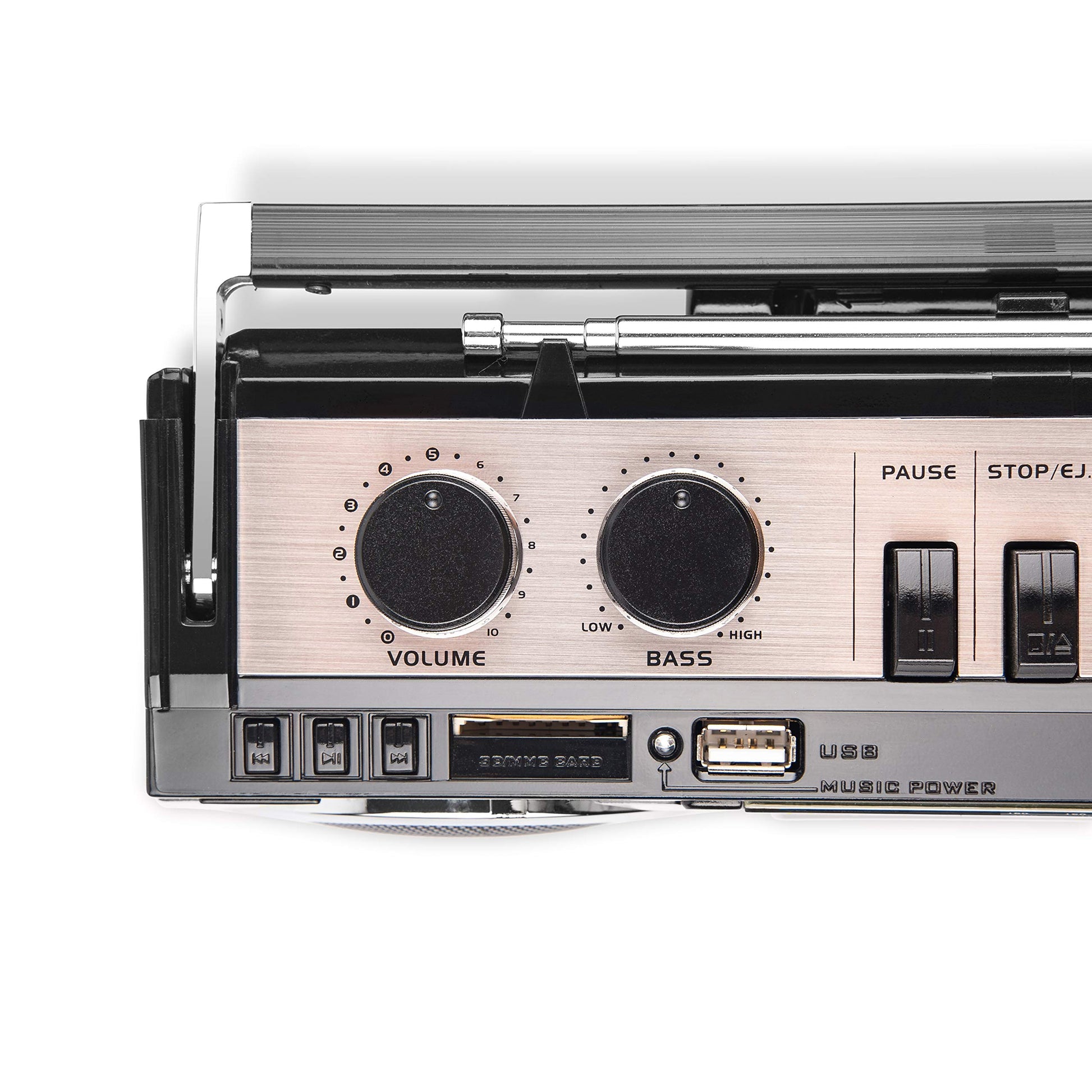 Reproductor Cassette Radio Onda Corta Riptunes Amarillo Mediano
