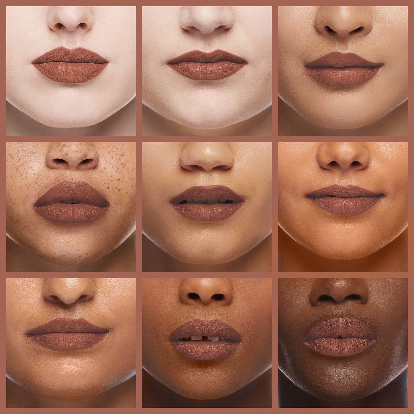 Tinte para Labios Palladio Mocha Cream Hidratante e Impermeable de Larga Duración