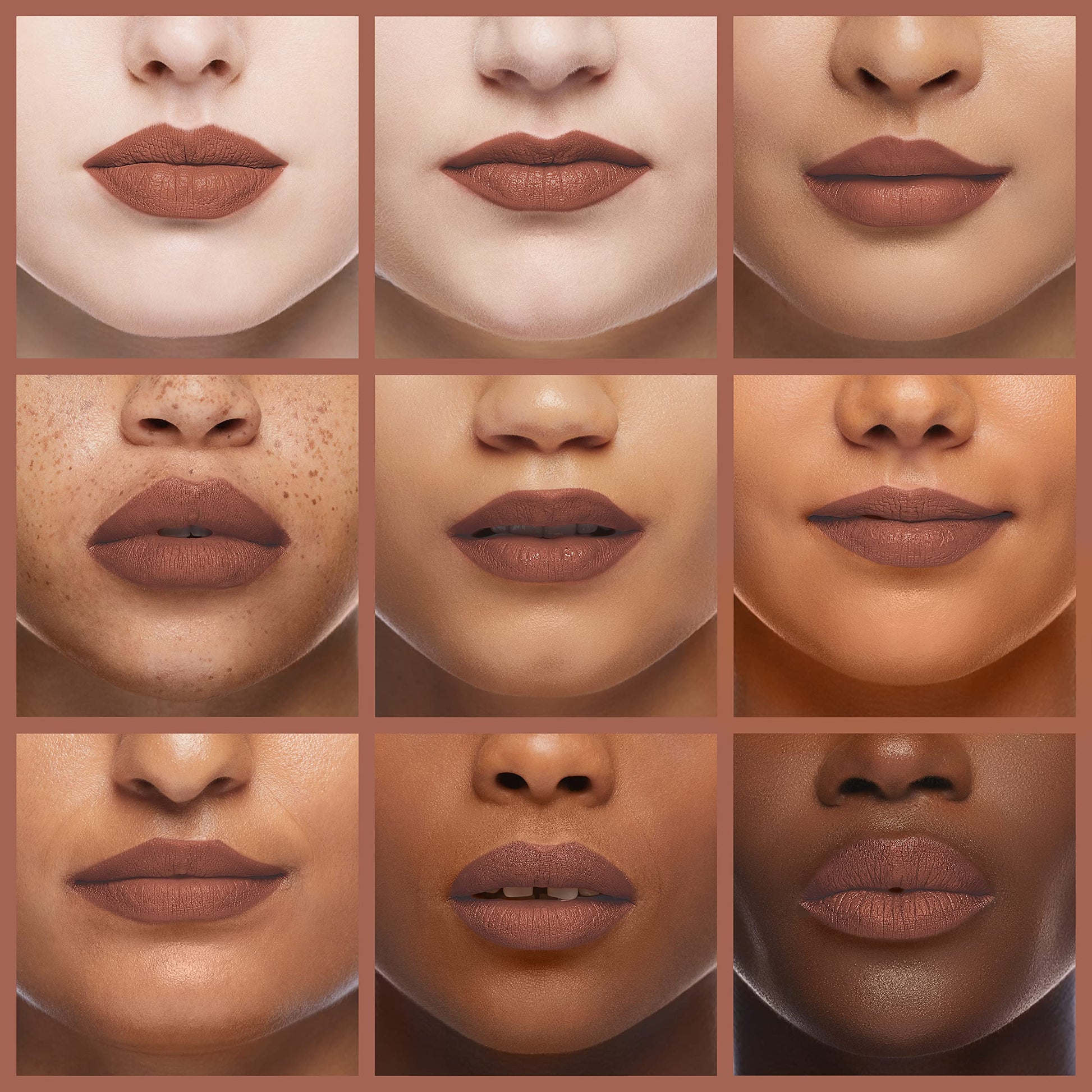 Tinte para Labios Palladio Mocha Cream Hidratante e Impermeable de Larga Duración