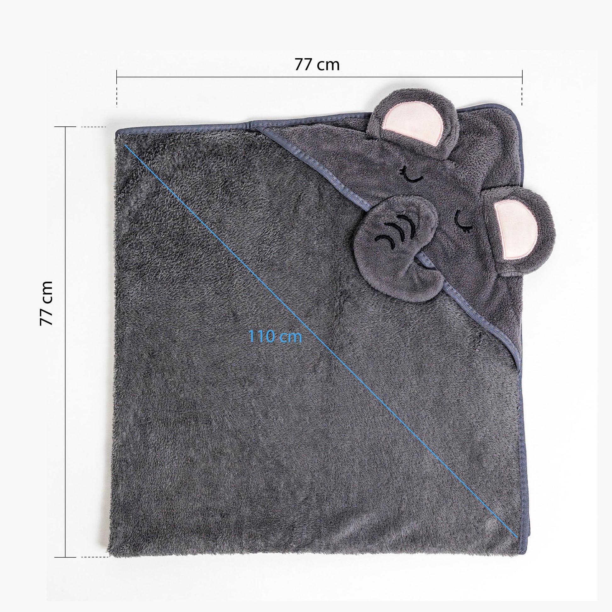 Tubbies Tina/Bañera plegable para bebe Tubbies 2go (Small) + Toalla (Tubbies 2 Go Small + Toalla Gris)
