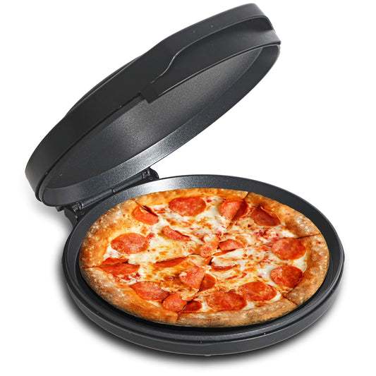 Commercial Chef CHQP12R - Pizzera para encimera de 12 pulgadas